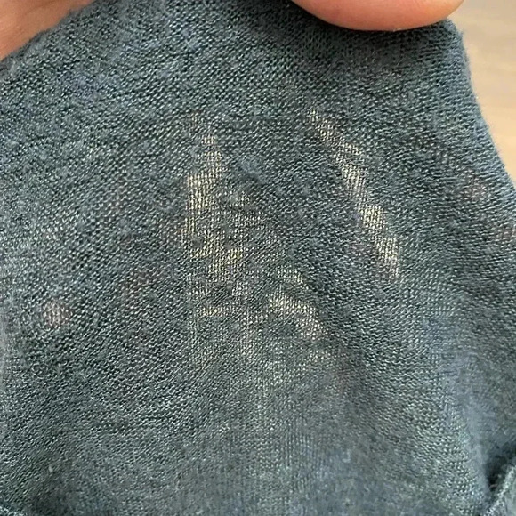 Bobeau short sleeve Caty t-shirt with knotted front size medium women’s - Picture 5 of 8